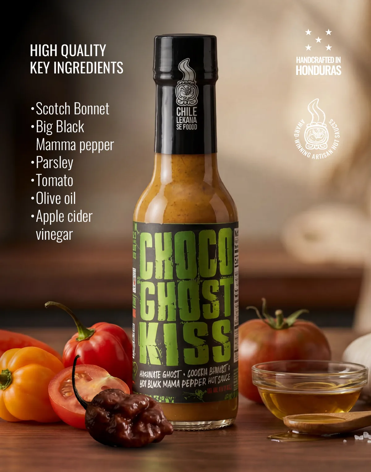 Key ingredients of Choco Ghost Kiss
