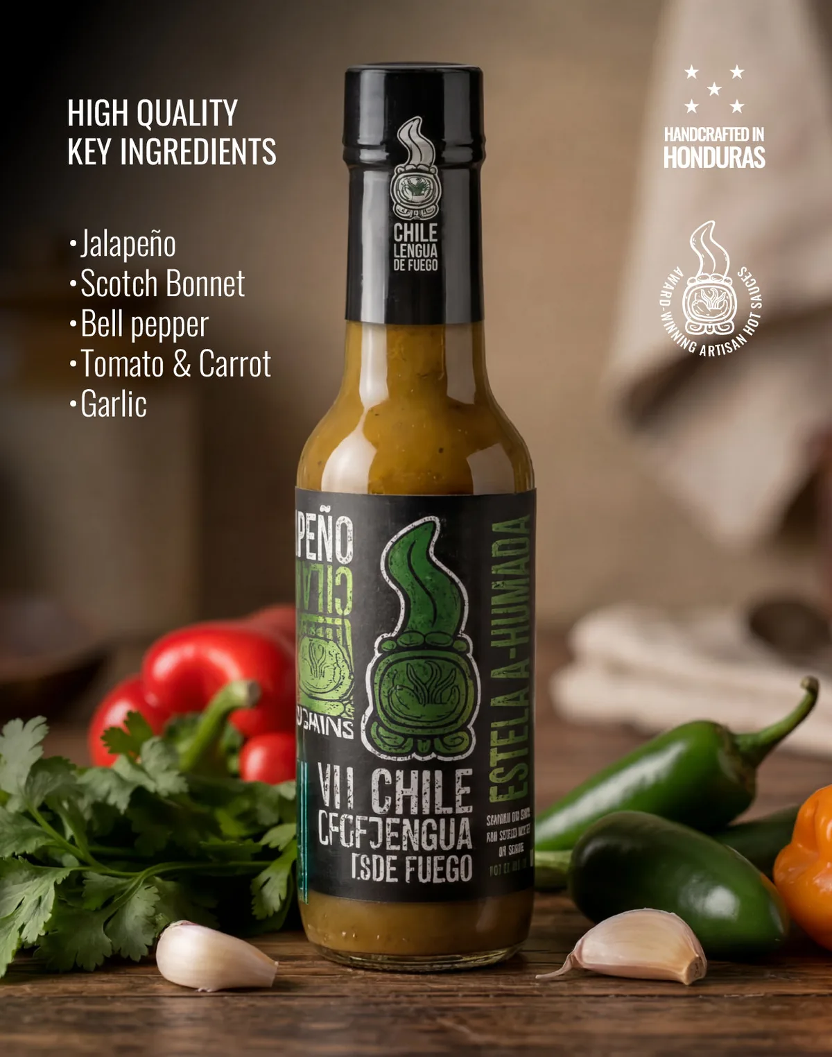 Ingredientes clave de Estela A-Humada